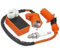 DEMULAX Caja de bobina de encendido de motocicleta Scooter para Formance Ac Cdi, para Spark Gy6 50cc150cc 139Qmb 152Qmi y 157Qmj Módulo de chispa del motor