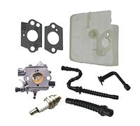 DEMULAX Carburador con bujía y filtro de aire for motosierra STIHL 024 026 MS240 MS260 Carburador para motosierra