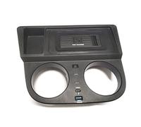 DEMULAX Cargador inalámbrico for Coche, Cargador de teléfono QI, Cargador rápido de teléfono de 15w, Panel de Carga, for, X3 F25 X4 F26 2014 2015 2016 2017 Cargador inalámbrico para Coche