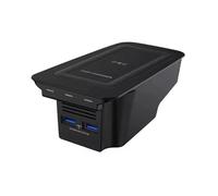 DEMULAX Cargador inalámbrico for Coche, for, for Xc90 Xc60 S60 V60 S90 V90, Soporte de Carga rápida for teléfono Placa de Carga rápida para Coche(2018-2022 xc60)