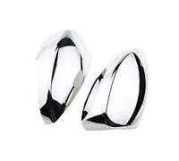 DEMULAX Carmilla 2 uds Set ABS cromado puerta lateral del coche espejo retrovisor tapa embellecedor, for Ford, for Ecosport, 2018 2019 2020 tapa de cubierta de espejo retrovisor de puerta(Silver)
