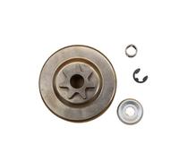 DEMULAX Clip de arandela cojinete piñón tambor embrague 3/8" 7T, for STIHL, MS290 MS310 MS390, piezas repuesto for motosierra jardín Kit de embrague de tambor para motosierra