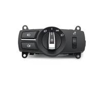 DEMULAX Conjunto de interruptores faros delanteros for Serie 5 (F10, F11, F07), 6 (F06), 7 (F01), X3 (F25), X4 (F26) Interruptor de luz montado en el tablero(BLACK Model B)
