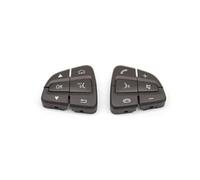 DEMULAX Cubierta de Botones de Control del Interruptor del Volante multifunción del Coche W205 W253, for Mercedes-Benz C GLC Clase 0999050300 Kit de Botones para Volante(Moka)
