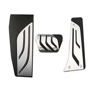 DEMULAX Cubierta de pedal de pedales de coche, F20 F21 F22 F23 F24 | F30 F31 F32 F33 F34 F35 F36 F80 F82 F83 E81 E82 E88 E90 E91 E92 E93(AT With Rest)