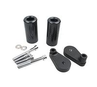 DEMULAX Deslizadores de fibra de carbono for motocicleta YAMAHA, YZF R1, YZF-R1, YZFR1 2007-2008, protección contra caídas y choques, sin cortes Deslizador de chasis de motocicleta