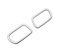 DEMULAX Embellecedor de Cubierta de Panel de Cuenco for manija de Puerta Interior, Plateado Mate, 4 Uds., for molduras Interiores Sienta 10 Series 2023 Moldura para manija de Puerta de Coche