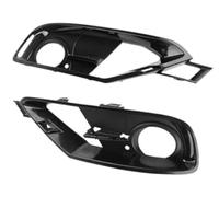 DEMULAX Embellecedor de cubierta de rejilla de parachoques delantero de luz antiniebla, para Serie 3 F30 F31 2012-2015 51117300739 51117300740 estilo de coche Rejilla antiniebla coche