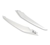 DEMULAX Embellecedor de la cubierta de la rejilla de la luz antiniebla del parachoques delantero izquierdo derecho, para Serie 3 F30 F31 2012-2015 51117300737 51117300738 (Pair Chrome Trim)