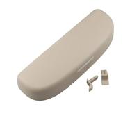 DEMULAX Estuche for Gafas de Coche, Soporte for Gafas de Sol, Caja for Gafas de Sol, for, Q3 Q5 SQ5 Q7 A1 A3 S3 A4 A6 A7 S6 S7 S4 RS4 A5 S5 Soporte para Gafas de Sol para Coche(Beige)