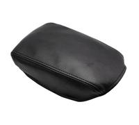 DEMULAX For, A4 2009 2010 2011 2012 2013 2014 2015 2016 cubierta de la caja del reposabrazos consola central almohadilla protección cuero microfibra Funda para reposabrazos(Schwarz)