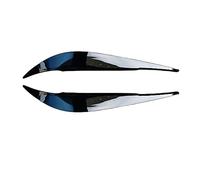 DEMULAX For BMW 4 Series F32 F33 F36 F82 F83 M4 420d 420i 425d 430i 435i 2013-2021 2 uds ABS Evil Cejas for Faro párpado ángulo de Ojo Recorte de Cejas para Faros Delanteros de vehículo(Gloss Black)