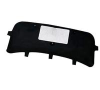 DEMULAX , for Civic, FD 2006-2011 10.º, for Civic, FC FK 2016-2020 Alfombrilla de aislamiento térmico de algodón insonorizada for capó delantero del motor Aislamiento de motores(BLACK 2016-2020)