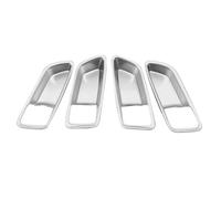 DEMULAX For Corolla, 2019+ Puerta de Coche Interior Manija de Puerta Interior Cuenco Decorar Accesorios de Ajuste de Cubierta, ABS Cromado 4 Piezas Moldura para manija de Puerta de Coche