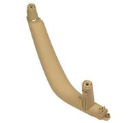 DEMULAX , for, F15 X5 2013-2018 Cubierta Interior de la manija del Tirador de la Puerta 51417292243 51417292244, for F16 X6 2014-2019 Manijas Interiores de Puertas de Coche(Beige-Left)