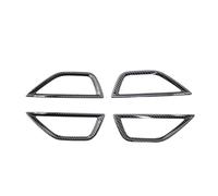 DEMULAX For Forester, 2019-2021, manija de Puerta Interior de Fibra de Carbono, Cubierta de Cuenco, embellecedor, Marco Decorativo, Pegatinas, Accesorios Moldura para manija de Puerta de Coche