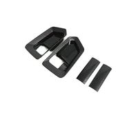 DEMULAX For HiAce H300 2019 2020 Estilo de Fibra de Carbono Cubierta de manija de Puerta Interior Catch Bowl embellecedor Inserto Bisel Moldura para manija de Puerta de Coche