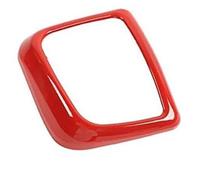 DEMULAX For Jimny 2019 2020, cubierta decorativa del botón teléfono volante rojo/plata/fibra de carbono accesorios coche pegatina Adhesivo decorativo para el volante del salpicader