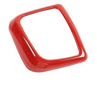 DEMULAX For Jimny 2019 2020, cubierta decorativa del botón teléfono volante rojo/plata/fibra de carbono accesorios coche pegatina Adhesivo decorativo para el volante del salpicader