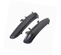 DEMULAX For Peugeot 208 I MK1 2008-2019, Luces LED dinámicas for Espejos Laterales, Intermitentes y Luces de Giro (Transparentes) Luz indicadora del Espejo Lateral(Black Glossy Smoked Black)