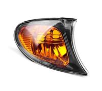 DEMULAX For Serie 3 E46 2002 2003 2004 2005 indicador frontal intermitente luces de esquina amarillas accesorios indicador lateral Luz de señal de giro para coche(BLACK Right)