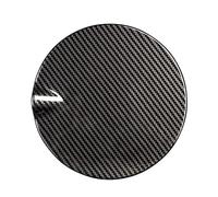 DEMULAX For Smart 451 2009-2014, Pegatina de Estilo, Accesorios Exteriores, Cubierta del Tanque de Combustible del Coche Tapa de Combustible del vehículo(Carbon Pattern)