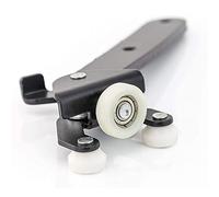 DEMULAX For VW, for Caddy, PUERTA MEDIA INFERIOR RODILLO DERECHO LADO FUERA 2004-2010 2K0843398 2K0843398A 2K0843398B Rodillos para puertas corredizas de automóviles