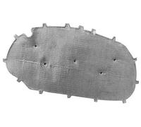 DEMULAX , for VW, for Golf, 6/, for Golf, 6 GTI Cubierta insonorizada de algodón for motor de capó delantero Almohadilla de aislamiento térmico Protector térmico para motor de coche(Silver)