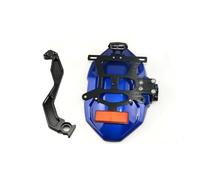 DEMULAX Guardabarros de motocicleta trasero Cubierta rueda Protector contra salpicaduras barro CNC Guardabarros delantero de motocicleta(Blue 2)