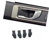 DEMULAX Guarnición del mango del coche Accesorios para manija de puerta interior coche, para Ford, para Explorer 2020 2021 2022, embellecedor cubierta cuenco tracción(BLACK 1)