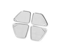 DEMULAX Guarnición del mango del coche Accesorios para manija de puerta interior coche, para Mitsubishi, para Outlander 2016-2020, embellecedor cubierta para Audio para(BLACK 2)