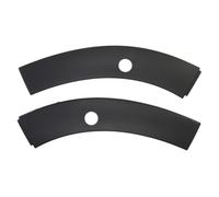DEMULAX Guarnición del mango del coche Embellecedor de cubierta tirador manija puerta Interior coche, para Bmw, para X3, para X4, pegatinas cuenco(BLACK Bk Right Rear Door)