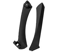 DEMULAX Guarnición del mango del coche Tirador de repuesto para manija puerta interior coche con embellecedor cubierta, para BMW, para Serie 3 E90 E91 E92 316 318 320 325 328I(Black Left Set)