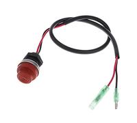 DEMULAX Interruptor de botón de arranque for motor fueraborda marino, kit de arranque de encendido, accesorios for yate, lancha rápida, barco marino Interruptor de encendido marino