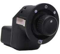DEMULAX Interruptor de espejo lateral, para Captur 2013, botón control retrovisor puerta eléctrica 8200214921 8200676529 Control del interruptor de ajuste del espejo del coche, lado del vehículo
