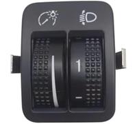 DEMULAX Interruptor de faros delanteros for VW, interruptor luz delantera, regulador intensidad, control 5Nd941333A Interruptor de luz montado en el tablero
