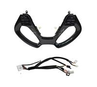 DEMULAX Interruptor de Volante for Kia, CERATO K3 2016 2017 con Control Volumen Audio, música, Crucero, Bluetooth, Interruptor Sonido teléfono Interruptor del Volante(K3 Carbon Heating)