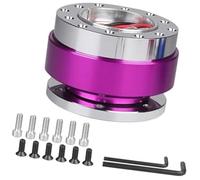 DEMULAX Jefe del cubo de dirección del coche Adaptador de cubo rueda, Tuning coche, dirección, liberación rápida, Kit Boss Snap off(Purple)