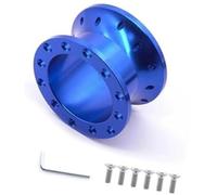 DEMULAX Jefe del cubo de dirección del coche Para Racing Car Hub Boss Kit Tuning, para adaptador espaciador de volante deportivo 30Mm 50Mm(BLACK 50MM Blue)