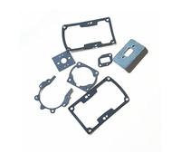 DEMULAX Juego de Juntas carburador, Junta conexión, Almohadilla Culata, Juego Almohadillas Papel for Motor fueraborda 2 Tiempos y 3,5 HP Sello de Junta de Motor Marino