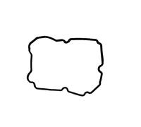 DEMULAX Junta de tapa válvula izquierda 13270AA190 bujía derecha 13272AA140 for Subaru, Outback Baja, Forester, Impreza STI WRX 2.5L Junta de cilindro(Dark Grey)