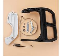 DEMULAX Kit de banda cubierta protectora mano palanca manija freno cadena, for piezas motosierra STIHL, MS180 MS170 MS 180 170 018 017 Piezas de motosierra