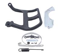 DEMULAX Kit de banda de cubierta protectora de mano de palanca de manija de freno de cadena, for piezas de motosierra STIHL, MS180 MS170 MS 180 170 018 017 Protector de mano para motosierra