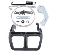 DEMULAX Kit de banda de cubierta protectora de mano de palanca de manija de freno de cadena, for piezas de motosierra STIHL, MS180 MS170 MS 180 170 018 017 Protector de mano para motosierra