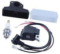 DEMULAX Kit de bujías, filtro de aire, magneto y bobina de encendido for motosierra STIHL 021, 023, 025, MS210, MS230 y MS250. Bujía para cortacésped