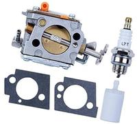 DEMULAX Kit de bujías y filtro de combustible for carburador, for Partner, for Husqvarna, K650, K700, K800 y K1200, sierra for hormigón n.° 503280418 Bujía para cortacésped