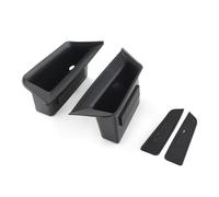 DEMULAX Kit de contenedor bandeja caja almacenamiento reposabrazos manija puerta delantera coche 2 piezas, for Cadillac, XT5 2017-2019 Bandeja de almacenamiento para el interior del coche