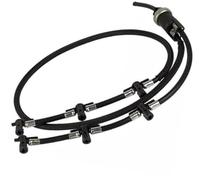 DEMULAX Línea de retorno de aceite turbo Tubo de retorno fugas del inyector combustible coche, para A4, para A5, para A6, para Q7 2004-2012 pieza repuesto 059130218H