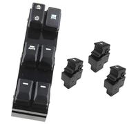 DEMULAX Llave interruptor elevalunas Interruptor de elevalunas, para Kia, para Sportage 2011 2012 2013 2014-2016 Botón control elevación vidrio automóvil Electric Power Master(BLACK Auto set)