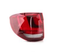 DEMULAX Luces de freno traseras Luz trasera exterior, for, X5 2014-2018 del coche señal giro Freno parada Lámpara estacionamiento Unidad de luz de freno trasera del vehículo(BLACK Left)